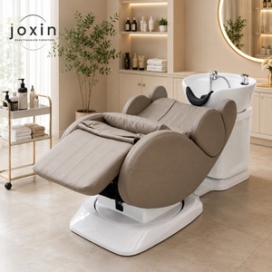 Fauteuil de lavage de cheveux moderne en cuir PU de haute qualité avec bol en céramique pour salon de coiffure – Nouveau fauteuil de shampoing pour <span class=keywords><strong>coiffeur</strong></span> - Product Image 3
