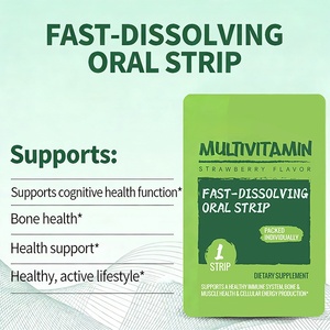 <span class=keywords><strong>Tiras</strong></span> Orales Multivitamínicas <span class=keywords><strong>de</strong></span> Disolución Rápida OEM con Sabor a Fresa para el Apoyo Inmunológico, la Salud Ósea y la Energía Celular - Product Image 4
