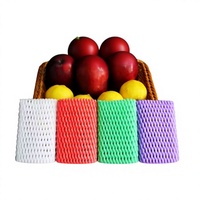 Fruitnetzakjes voor appels en courgettes; Stootvaste gaaszakjes met parelschuimhoezen; Fruitbeschermende zakjes model Fruit Net