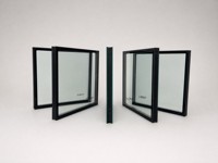 Verre double vitrage teinté avec intercalaire d'air 9A pour fenêtres et portes, protection UV