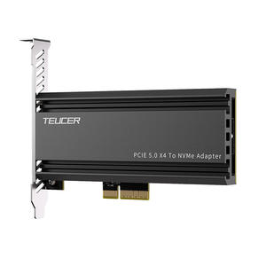 TEUCER PCIe 5.0 Gen5 to NVMe <span class=keywords><strong>2</strong></span>.0 kartu ekspansi mendukung 1.8TB SSD Laptop komputer Aksesori tersedia - Product Image 1
