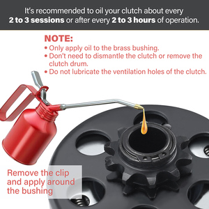 คลัตช์โกคาร์ท 3/4" บอร์ 10T สำหรับ # โซ่ 40 41 420, คลัตช์แบบแรงเหวี่ยง Predator 212 6.5 แรงม้า สำหรับโกคาร์ท มินิไบค์ บาจา - Product Image 5