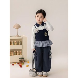 Tongxingyuan Girls School Style Set Cotton Two Piece Spring Autumn Outfit - Product Image 2