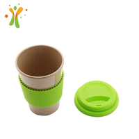 Gobelet biodégradable réutilisable en coque de riz biologique Kaixin pour les fêtes, en stock, produit en Chine