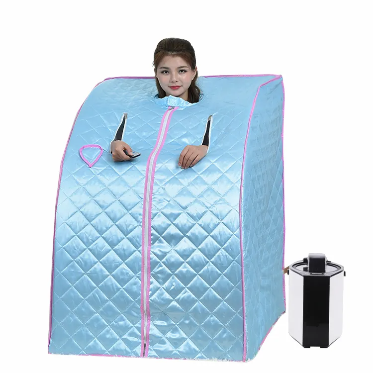 Portable Indoor Use Portable Personal Home Steam Sauna Tent For 1 Person The Relax Detox Steam Sauna With Steam Generator