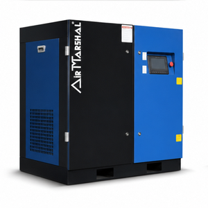 Industrial Air Compressor Machine Energy Saving Screw Compressor <b>System</b> Heavy Duty Air <b>Cooling</b> Equipment for Factory Use - Product Image 1
