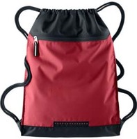 Sac à dos personnalisé avec cordon de serrage et poche avant zippée, sac de sport léger, logo personnalisé pour les événements d'équipe et les promotions