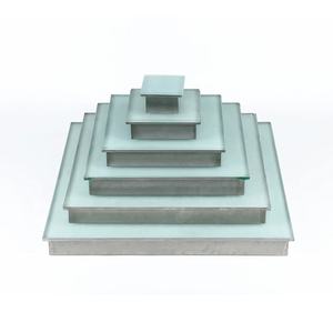 Lumière LED encastrée au <span class=keywords><strong>sol</strong></span> personnalisée <span class=keywords><strong>pour</strong></span> extérieur, 3W, IP67, <span class=keywords><strong>verre</strong></span> givré, carrée, changeante <span class=keywords><strong>de</strong></span> couleur, <span class=keywords><strong>pour</strong></span> sols - Product Image 4