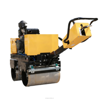 Compacteur routier vibrant à double tambour YSW080 avec moteur Changfa et faible coût d'entretien