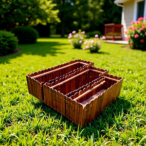 <span class=keywords><strong>Jardinière</strong></span> rectangulaire en bois traité anticorrosion, style pastoral, <span class=keywords><strong>pour</strong></span> jardin, <span class=keywords><strong>balcon</strong></span>, légumes et plantes succulentes - Product Image 1