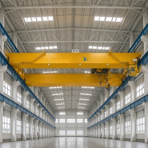 Pont roulant à double portique 20 tonnes pour le transfert de marchandises en usine industrielle lourde avec une conception de poutre en acier durable - Product Image 3