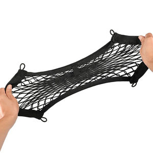 Fournisseur d'usine Filet de rangement pour coffre arrière de voiture Filet de rangement pour voiture Filet de poche extensible en filet autocollant mural Sac de rangement - Product Image 6