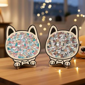 <span class=keywords><strong>Puzzle</strong></span> en bois - Puzzles en bois uniques en forme d'animaux, chiens mignons, cadeaux créatifs pour les amoureux des chiens, <span class=keywords><strong>puzzle</strong></span> relaxant et décoration d'intérieur - Product Image 6