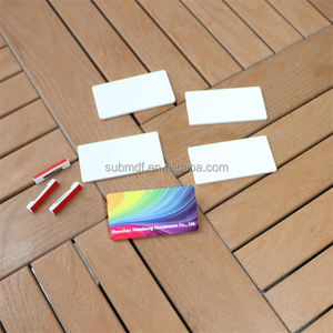 Mdfsub tùy chỉnh 2 mét hình chữ nhật nhựa thăng hoa Tên Phù Hiệu 3 inch thăng hoa khoảng trống FRP name tag với pin huy hiệu - Product Image 2