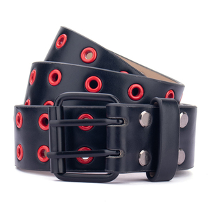 Ceinture de créateur unisexe en alliage style cowboy européen avec logo personnalisé, longueur 42-48 pouces, largeur 1,5 pouce, design punk tendance - Product Image 1
