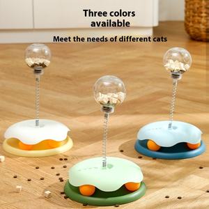 <span class=keywords><strong>Jouet</strong></span> tournant pour chat en <span class=keywords><strong>plastique</strong></span> écologique moderne avec boule de nourriture, bâton de taquinerie, artefact auto-amusant, fournitures pour animaux de compagnie en gros - Product Image 5