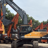 Offre Spéciale : Excavatrice sur Chenilles d'Occasion Hyundai 305LC-9T, 30 Tonnes, Moteur Hyundai Original, Robuste
