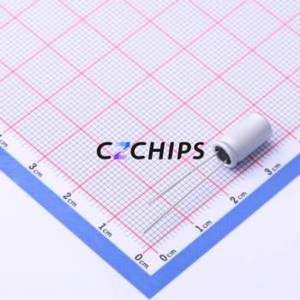 Condensateur solide PCR1APF471MF12LL25WP, composant traversant (THT), D6.3xL12mm 470uF 20% 10V Polymère - Product Image 2