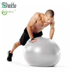 Zhensheng logotipo personalizado grande 55cm 65cm 75cm PVC Yoga <span class=keywords><strong>Ball</strong></span> Fitness terapia física ejercicio pelota masaje accesorios para Yoga - Product Image 6