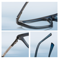Lunettes de protection contre la lumière bleue classiques personnalisables en gros, montures de lunettes tendance et populaires de style Ins