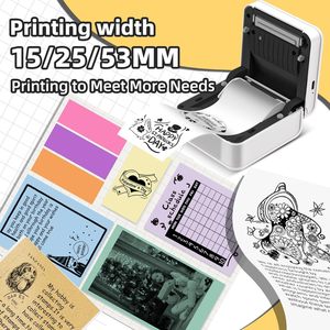Imprimante Photo <span class=keywords><strong>Phomemo</strong></span> <span class=keywords><strong>M02</strong></span> <span class=keywords><strong>Pro</strong></span>, Imprimante Thermique Mobile Portable pour Étiquettes de Notes d'Étudiants, pour École, Maison et Murs Photo - Product Image 3