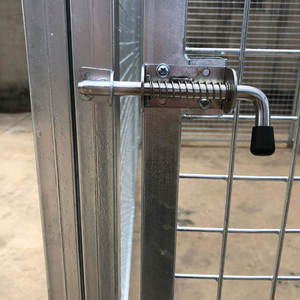 คอกสุนัขสำหรับวิ่งสุนัขดีไซน์คอกสุนัขชุบสังกะสีสำหรับงานหนักในร่ม/กลางแจ้ง - Product Image 6