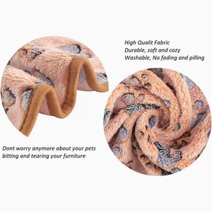 Lüks yumuşak sıcak flanel polar yatak uyku <span class=keywords><strong>Mat</strong></span> köpekler için hamster kobay tavşanlar Rabbits jos diğer küçük evcil aksesuarlar - Product Image 4