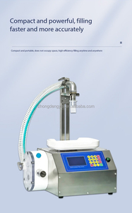 Viscous Liquid Paste Cream Lotion Shampoo Sauce Jam Honey Oil Bottle Gear <b>Pump</b> Weighing Quantitative Filling Machine - Product Image 5
