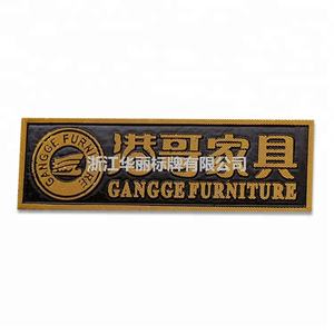 Пользовательская печать штампованная металлическая этикетка самоклеящаяся Фирменная логотип наклейки алюминиевые таблички - Product Image 4