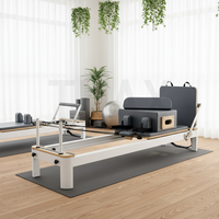 Mesin Pilates Reformer Komersial Tmax, Cama De Pilates De Aluminio, Harga Grosir Pabrik Mesin Pilates untuk Dijual, Bersertifikat CE ISO