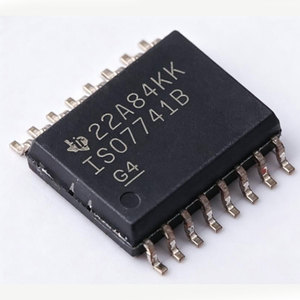 Aislador Digital Original ISO7741BDWR ISO7741, 5000 Vrms Hacia Adelante, 3 Canales, 1 Canal Inverso, 100 Mbps, 100 kV/us CMTI, SOIC-16-300mil - Product Image 1