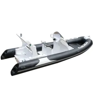 Goboat RIB580 5.8M 19Ft CE 5.8m Outboard Motor Hypalon Material Rigid Inflatable Boat China Rib Boat For Sale RIB580B