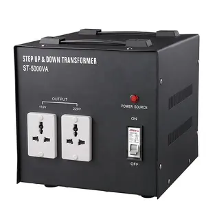 電源変圧器降圧220vから110v電気機器用500wシングルDC/AC電圧変圧器
