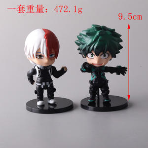 6 PIÈCES/SET Mini Figurines PVC Anime Boku No Hero Academia Midoriya Izuku All Might, Jouet de jeu Gachapon, Prix de jeu en boîte surprise - Product Image 3