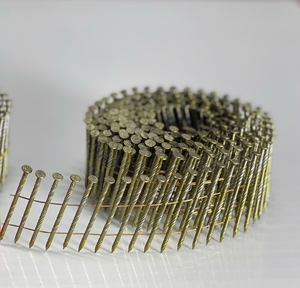 Clous en bobine d'acier galvanisé de qualité supérieure 2,3 mm x 50 mm, clous de charpente collés en fil d'acier à haute teneur en carbone pour matériaux de construction - Product Image 3
