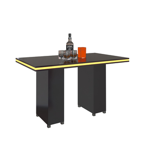 Ensemble de mobilier de bar moderne lumineux pour discothèque, <span class=keywords><strong>table</strong></span> et chaises de cocktail personnalisables, idéal pour la maison, le restaurant, la salle à manger ou le jardin. - Product Image 5