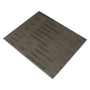 Deerfos abrasivo carta vetrata p1000 carburo di silicio wet/dry carta vetrata fogli