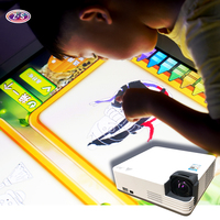 Support technique à distance, dessin numérique, expérience immersive, peinture magique en réalité augmentée, projection murale interactive pour équipement de jeux souples