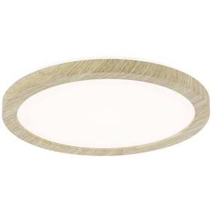 Lámpara de Techo LED Moderna Paulmann 71027, 11.2W, Base de Madera, 3000K Blanco Cálido, 300mm, Iluminación Interior (940910816298) - Product Image 1