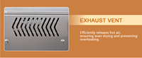 Déshydrateur alimentaire électrique professionnel Horus à 12 étages en acier inoxydable, 1000W, 220V/110V, pour la cuisine domestique
