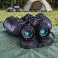 Binoculares de Alta Potencia 7x35 de Largo Alcance para Exteriores con Lentes FMC BAK4, Oculares Grandes, Vista Gran Angular, HD, Enfoque Central, para Senderismo