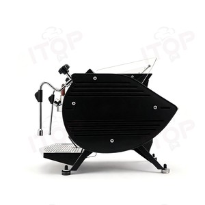 Machine à café expresso semi-automatique italienne professionnelle ITOP de haute qualité à tête unique pour usage commercial - Product Image 6