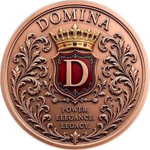 Medalla Redonda de Cobre Puro <span class=keywords><strong>DOMINA</strong></span> Woman Perfection de 1 Onza 2026, Diseño Redondo <span class=keywords><strong>DOMINA</strong></span> Royal Crest, Medalla de Cobre Puro Premium para Aficionados y Decoración - Product Image 2