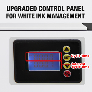 Imprimante DTF avec tête Epson L1800, machine de transfert thermique direct sur film pour t-shirts, système d'encre blanche, support rouleau et feuille - Product Image 5