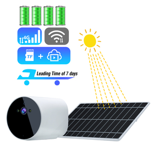 Camera Năng Lượng Mặt Trời Cctv Wifi Không Dây An Ninh Gia Đình 4K Chống Nước Toàn Cảnh Hành Động Hd Trực Tuyến - Product Image 1