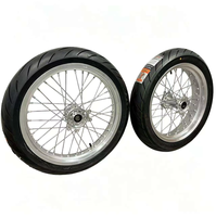 Kit de roues Supermoto Surron Ultra Bee Talaria MX4 MX5 17 pouces, moyeu en aluminium CNC, pneus 100/80-17 130/70-17, moto électrique tout-terrain