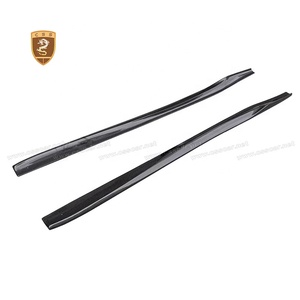 VRS stile in fibra di carbonio minigonne laterali estensione Sideskirt per <span class=keywords><strong>Nissan</strong></span> <span class=keywords><strong>GTR</strong></span> R35 2017 modello di <span class=keywords><strong>auto</strong></span> - Product Image 3
