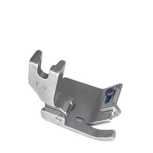 T9 Multi Functional Presser Foot Stainless Steel For Flatbed Sewing <b>Machines</b> Hemming Folding <b>Binding</b> Garment Processing Parts - Product Image 1