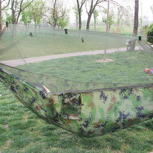 Mosquitera de tela de paracaídas <span class=keywords><strong>para</strong></span> <span class=keywords><strong>dos</strong></span> <span class=keywords><strong>personas</strong></span>, <span class=keywords><strong>hamaca</strong></span> plegable <span class=keywords><strong>para</strong></span> dormir al aire libre, doble colgante, <span class=keywords><strong>para</strong></span> acampar - Product Image 4