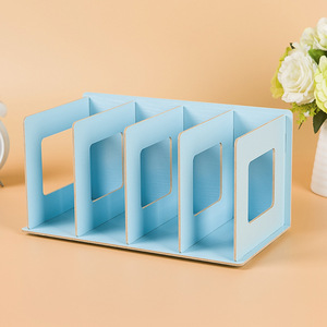 Étagère de bureau réglable de style moderne en panneau de densité, avec design multifonctionnel pour CD, <span class=keywords><strong>DVD</strong></span> et collection de supports multimédias - Product Image 4